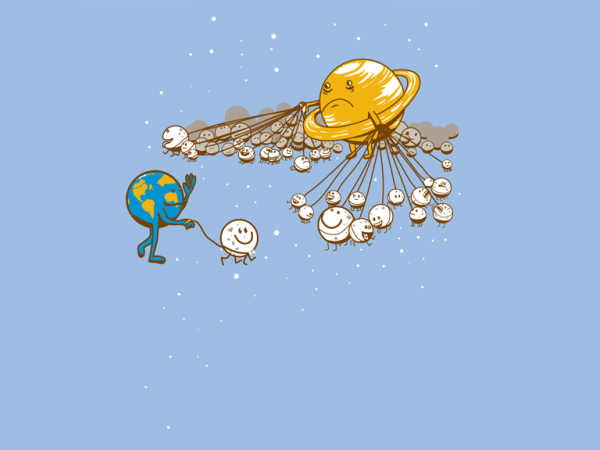 Прикольные рисунки планет