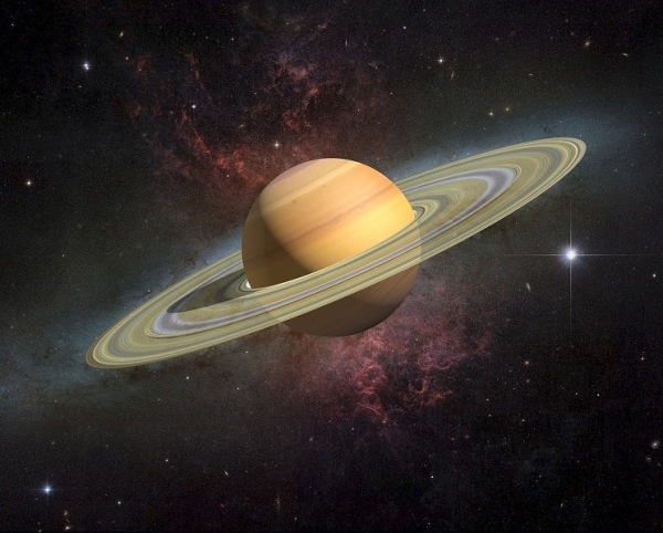 Планета Сатурн анимация