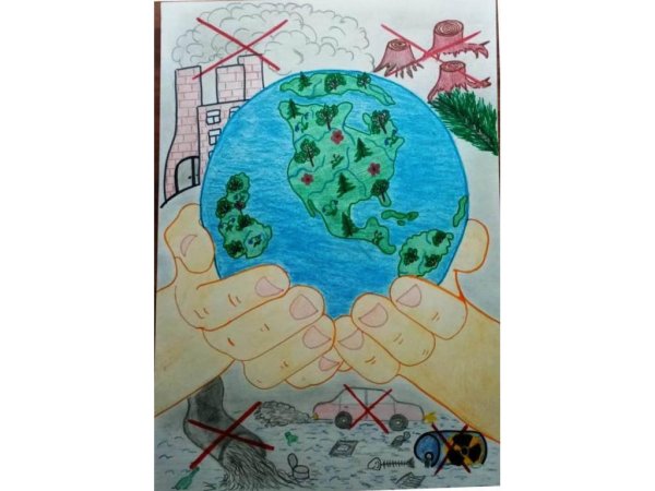 Сохраним планету рисунок