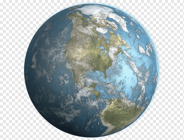 Цветная Планета земля
