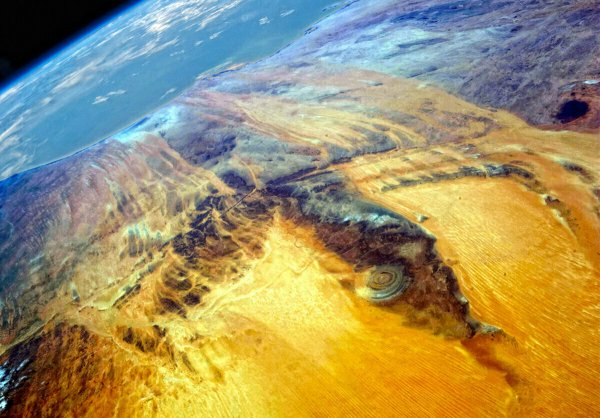 Структура ришат глаз Сахары