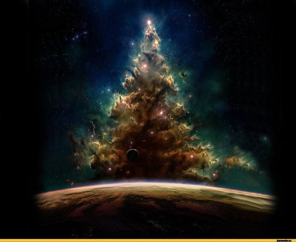 Космическая елка