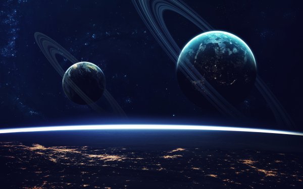 Космос звезды планеты