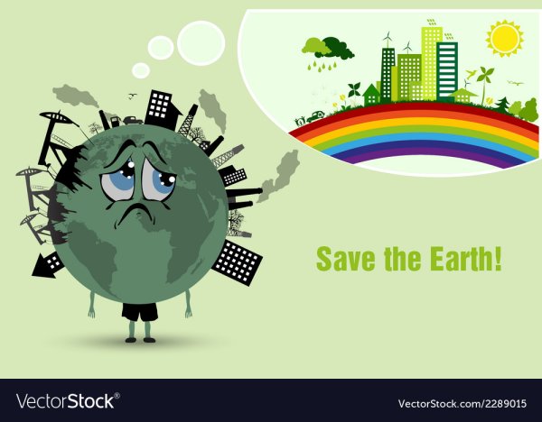 Загрязнение окружающей среды плакат