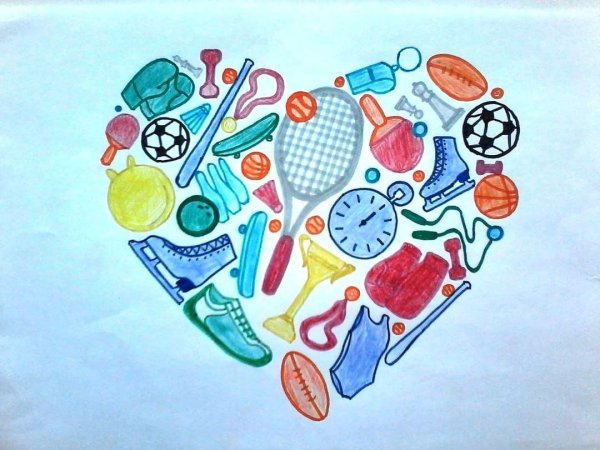 Здоровый образ жизни рисунок