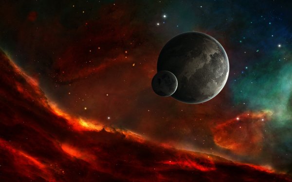 Космос звезды планеты