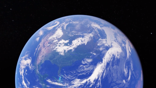 Изображение земли из космоса