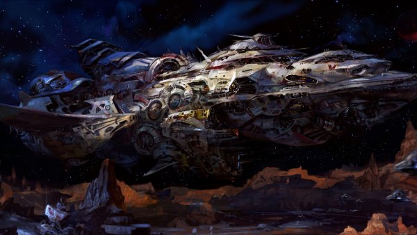 Фантастика космические корабли звездолеты Art