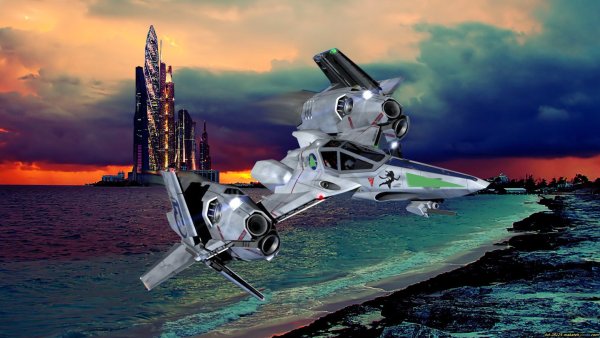 Стелс космический корабль будущего
