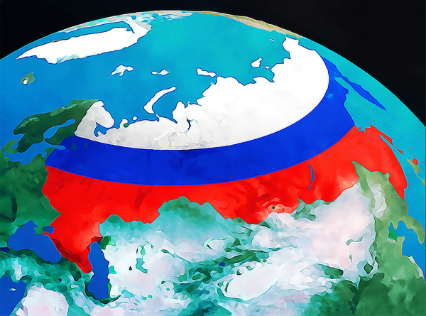 Россия на земном шаре