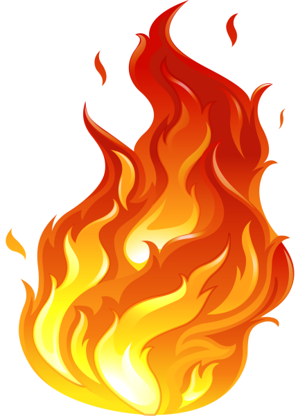 Огонь рисунок