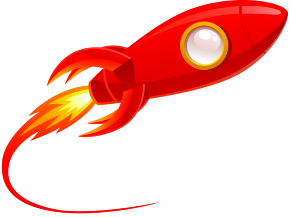 Красная ракета для детей