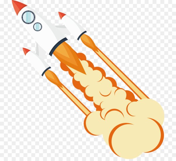 Пламя ракеты вектор