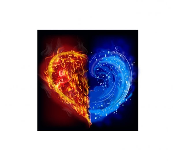 Сердце огонь и вода