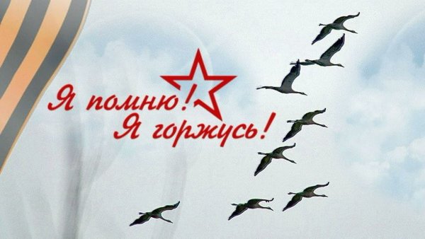 Журавли на 9 мая