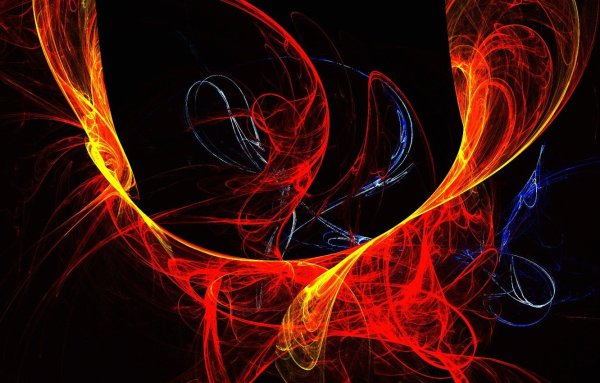 Черный фон абстракция