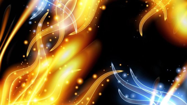 Огонь абстракция