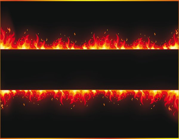 Шапка для ютуба огонь