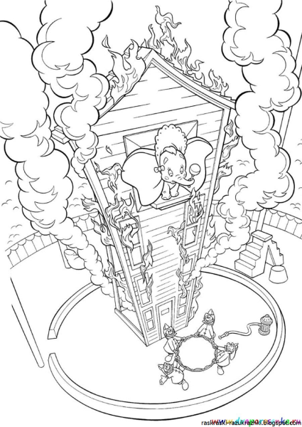 Раскраска пожарная безопасность