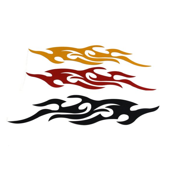Наклейка огонь на машину