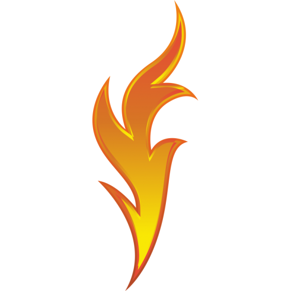 Наклейка огонь на машину