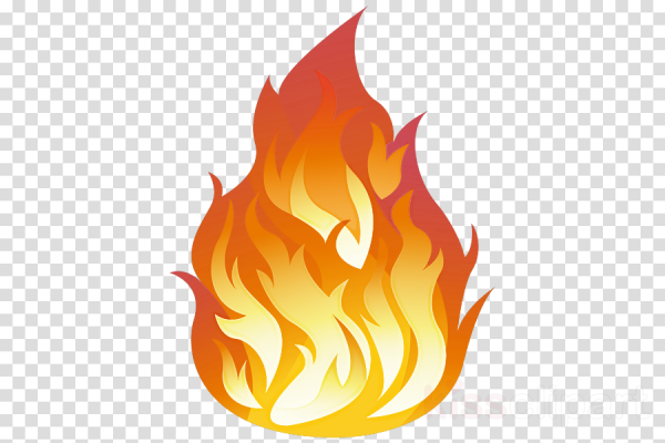 Огонь стикер
