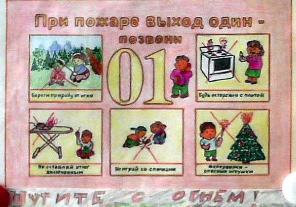 С огнем не шутят рисунок