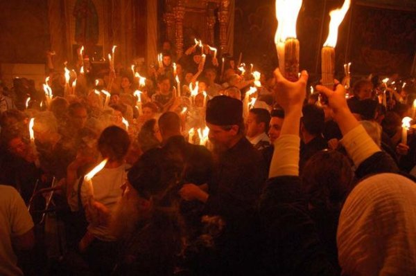 Благодатный огонь разоблачение