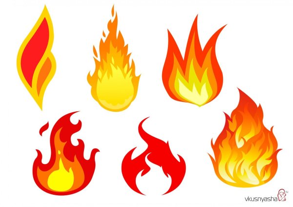 Пламя из бумаги