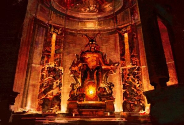 Трон ада Люцифер