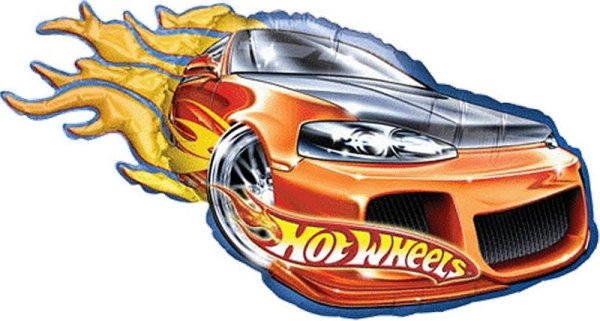 Hot Wheels машинка в огне