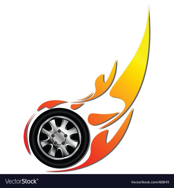 Хот Вилс колесо с огнем