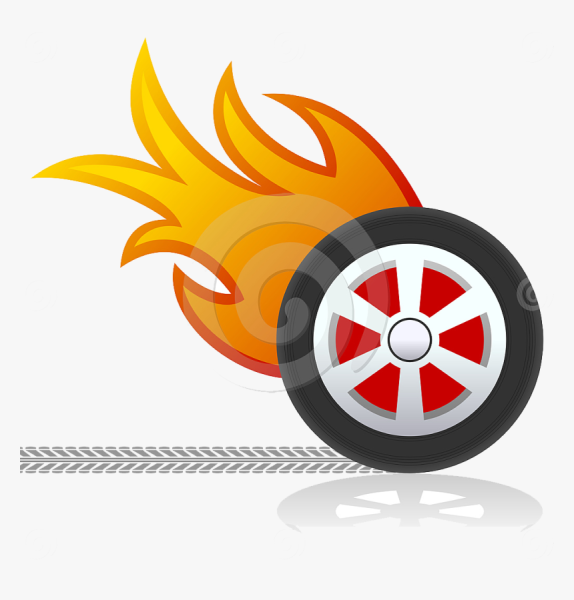 Хот Вилс колесо с огнем