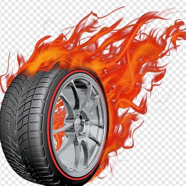 Горящее колесо хот Вилс