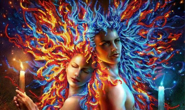 Мужчина и женщина энергия