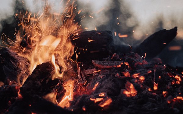 Пепел костра