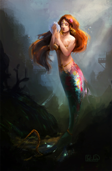 Русалка реалистичная