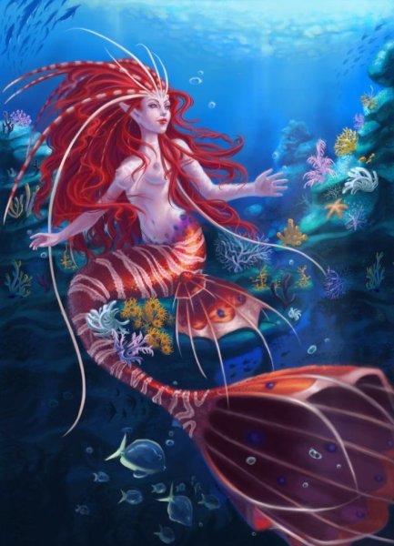 Рыба крылатка хуманизация