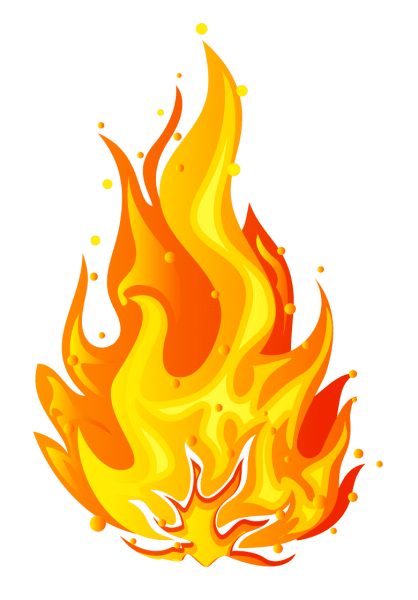 Огонь рисунок