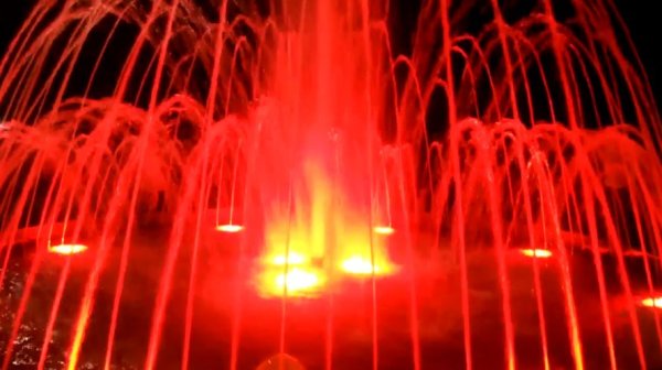 Огненный фонтан