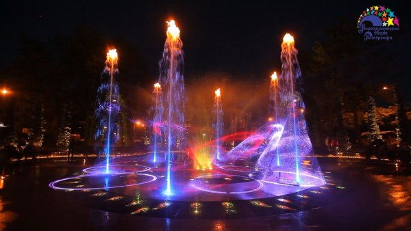 Огненный фонтан Наманган