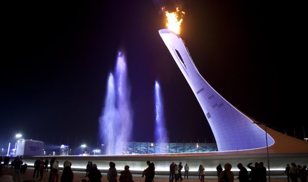 Факел Сочи Олимпийский парк