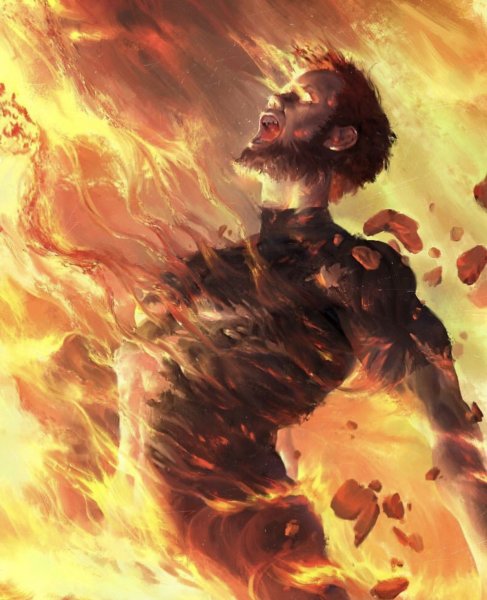 Огненный человек