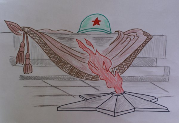 Рисунок на тему война
