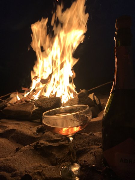 Вино у костра