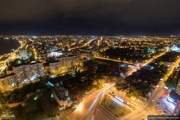 Ночной Ленинский район Саратов