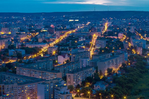 Ленинский район Саратов с высоты птичьего полета