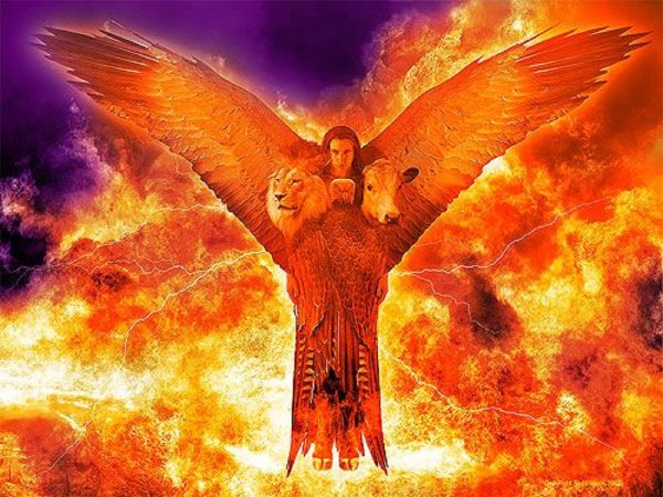 Видение Иезекииля тетраморф