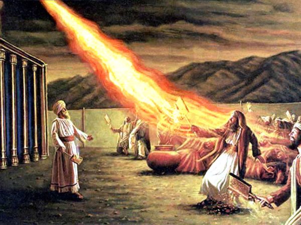 Наказание Корея Дафана и Авирона иллюстрации