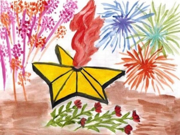 Рисование 9 мая подготовительная группа